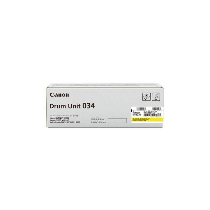 9455B001 Canon Yellow Drum Unit for ImageClass Mf820Cdn/MF810Cdn Multifunction Printers, 34000 Sheets