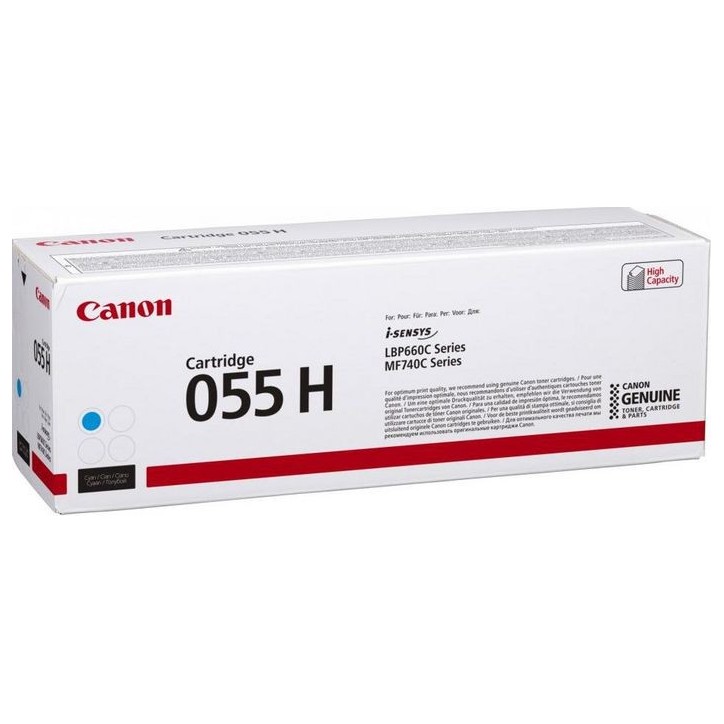 3019C002 Canon Toner 055 Cyan H 3019C002 Canon Toner 055 Cyan H