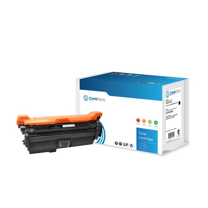 QI-HP1018ZB CoreParts Toner Black CE264X Pages: 17.000, Nordic Swan HP Color LaserJet CM4540 High Yield Series CE264X, APTHP264X