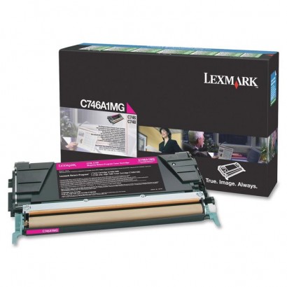 C746A1MG Lexmark C746, C748 Magenta Return Program Toner Cartridge 32IC746A1MG