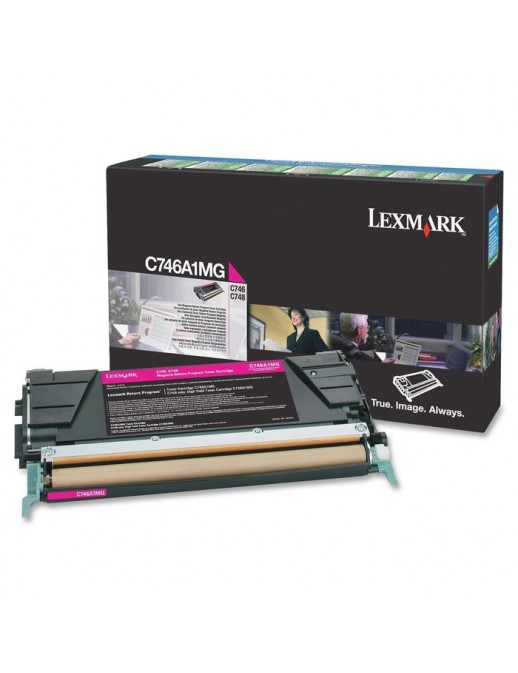 C746A1MG Lexmark C746, C748 Magenta Return Program Toner Cartridge 32IC746A1MG