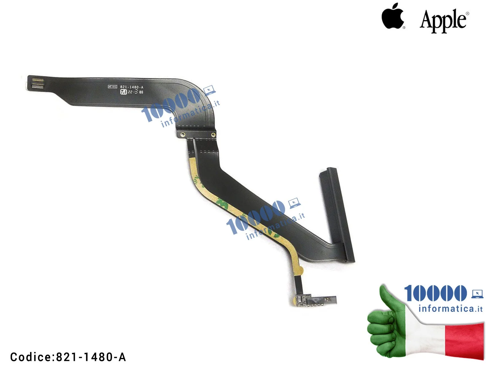 821-1480-A Cavo Hard Disk HDD Cable APPLE Macbook Pro 13'' A1278 (2012) 821-2049-A 821-1480-A MD101LL MD102LL 821-1480-A Cavo Hard Disk HDD Cable APPLE Macbook Pro 13'' A1278 (2012) 821-2049-A 821-1480-A MD101LL MD102LL