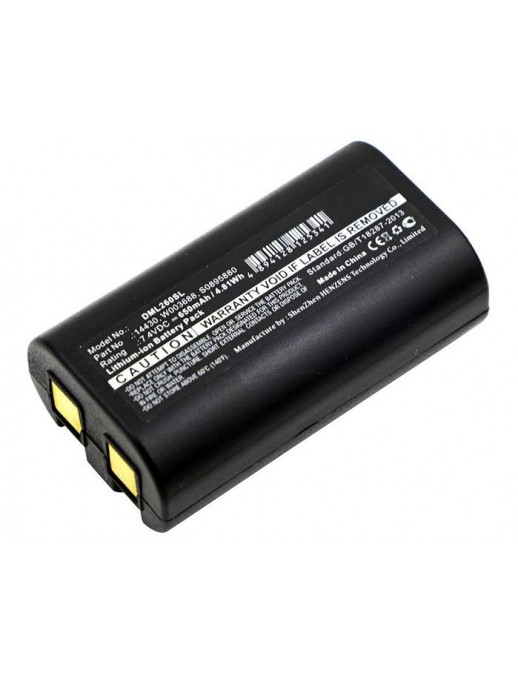 MBXPR-BA002 CoreParts Battery for M&DYMO Printer 4.8Wh Li-ion 7.4V 650mAh Black, 14430, 1758458 S0895880 260P, 280, LabelManager