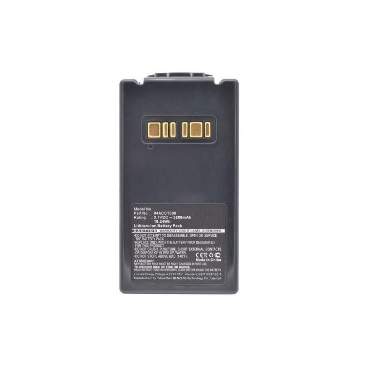 MBXPOS-BA0064 CoreParts Battery for Datalogic Scanner 19Wh Li-ion 3.7V 5200mAh Black, Falcon X3, Falcon X3+, Falcon X3 Plus, Fal