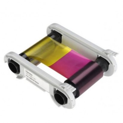 R5F008EAA Evolis Colour YMCKO ribbon, 300 prints 200149, 534-372