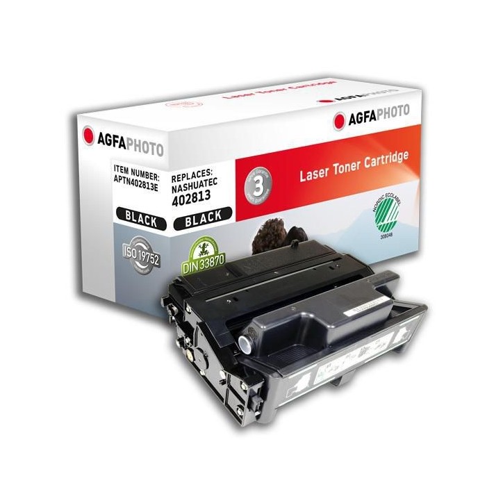 APTN402813E AgfaPhoto 15000 page yield, f/Nashuatec, Black APTN402813E AgfaPhoto 15000 page yield, f/Nashuatec, Black