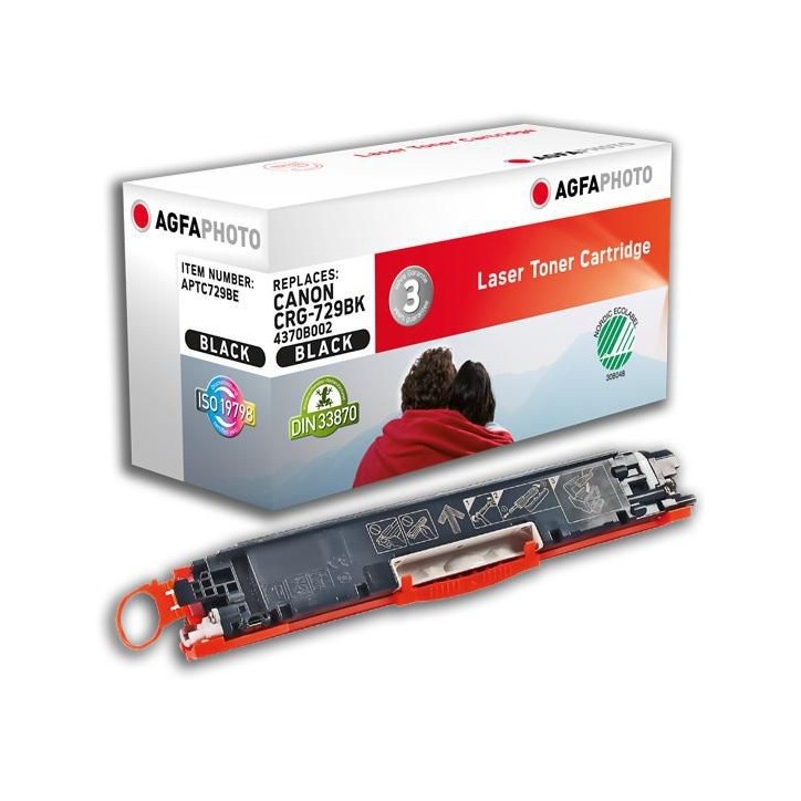 APTC729BE AgfaPhoto Black, 1200p, Canon LBP 7010/7018