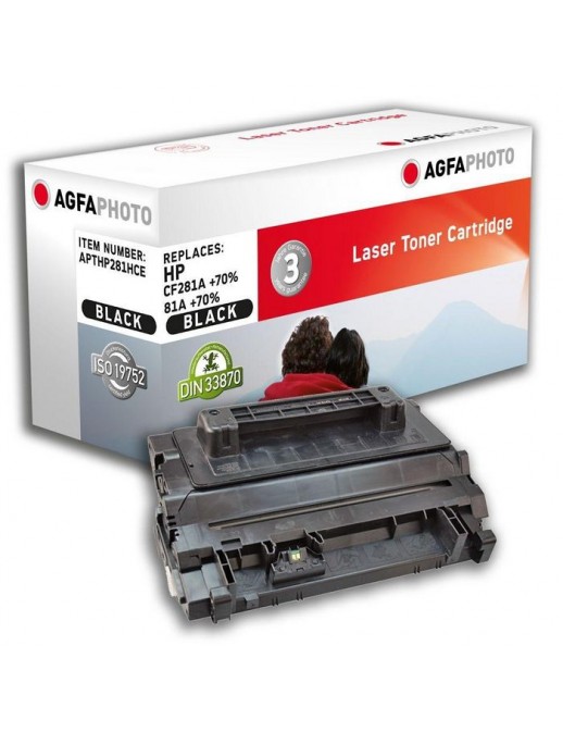 APTHP281HCE AgfaPhoto Toner Cartridge for HP LaserJet Enterprise M604, 18000 pages, Black