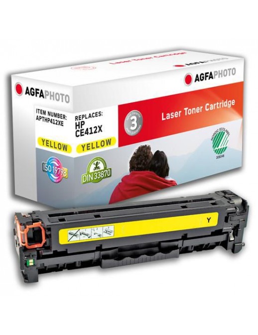 APTHP412XE AgfaPhoto 3200 page yield, f/HP, yellow