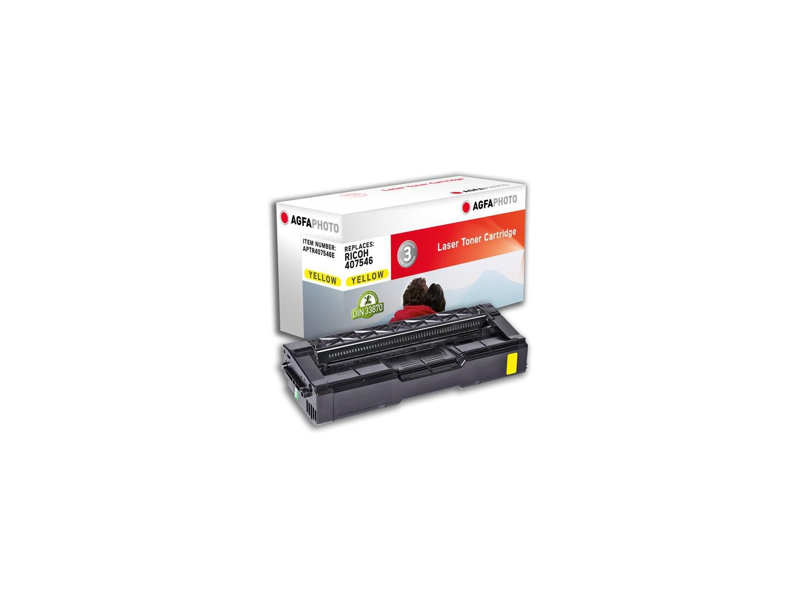 APTR407546E APTR407546E AgfaPhoto Toner Cartridge for Ricoh Aficio SP C250, Yellow, 1600 pages APTR407546E APTR407546E AgfaPhoto Toner Cartridge for Ricoh Aficio SP C250, Yellow, 1600 pages