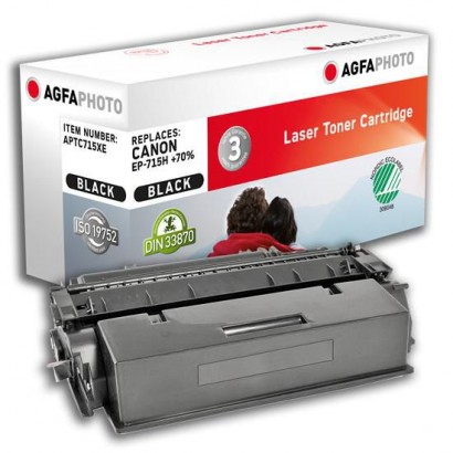 APTC715XE APTC715XE AgfaPhoto 12000 page yield, f/Canon, Black