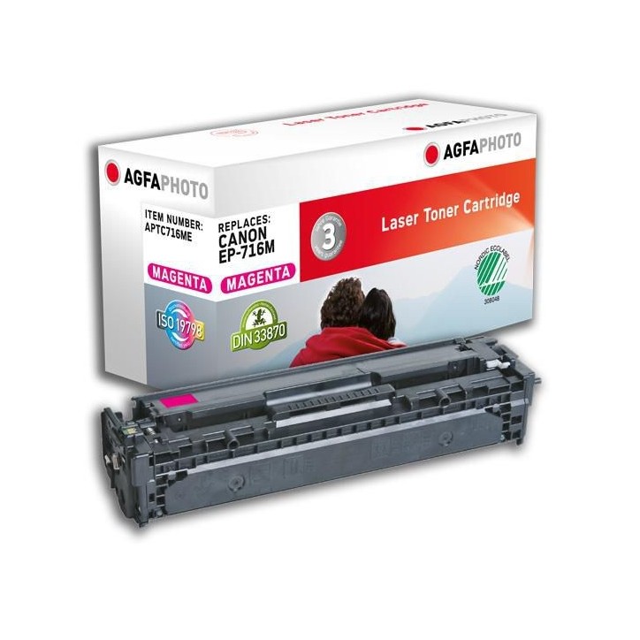APTC716ME AgfaPhoto Magenta, 1400p, Canon LBP 5050