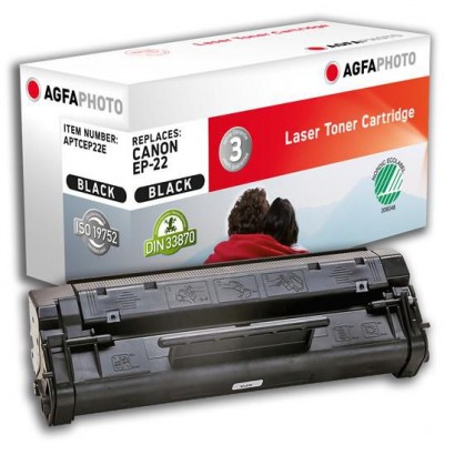APTCEP22E APTCEP22E AgfaPhoto 2500 page yield, f/Canon, Black