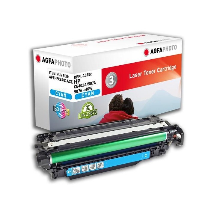 APTHPCE401AXE AgfaPhoto 8750 page yield, f/HP, Cyan
