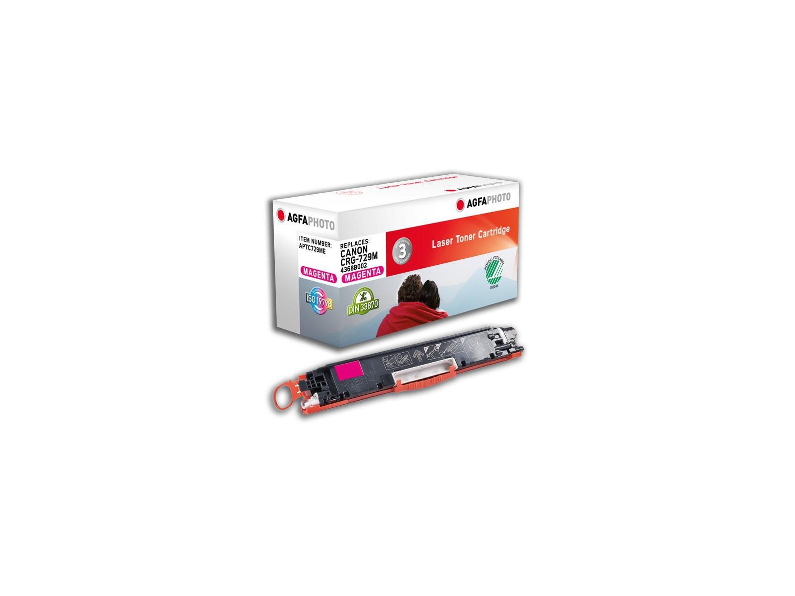 APTC729ME APTC729ME AgfaPhoto Toner Cartridge for Canon i-SENSYS LBP 7010C, 1000 pages, Magenta APTC729ME APTC729ME AgfaPhoto Toner Cartridge for Canon i-SENSYS LBP 7010C, 1000 pages, Magenta