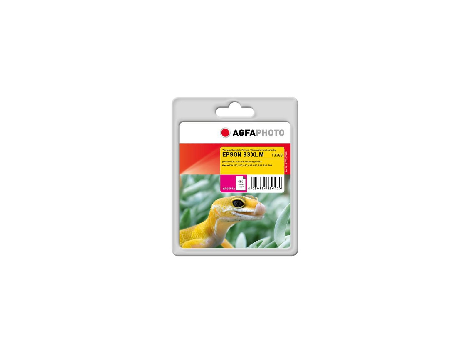 APET336MD APET336MD AgfaPhoto Ink Cartridge for Epson Expression Premium XP-530, Magenta, 650 pages APET336MD APET336MD AgfaPhoto Ink Cartridge for Epson Expression Premium XP-530, Magenta, 650 pages