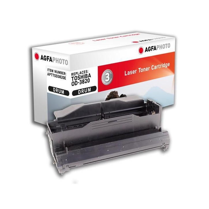 APTTOD3820E AgfaPhoto 25000 page yield, f/Toshiba, Drum APTTOD3820E AgfaPhoto 25000 page yield, f/Toshiba, Drum