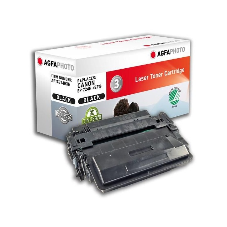 APTC724HXE AgfaPhoto 24000 page yield, f/Canon, Black