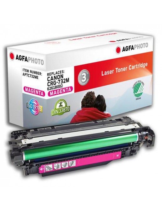 APTC732ME APTC732ME AgfaPhoto 6400 page yield, f/Canon, Magenta