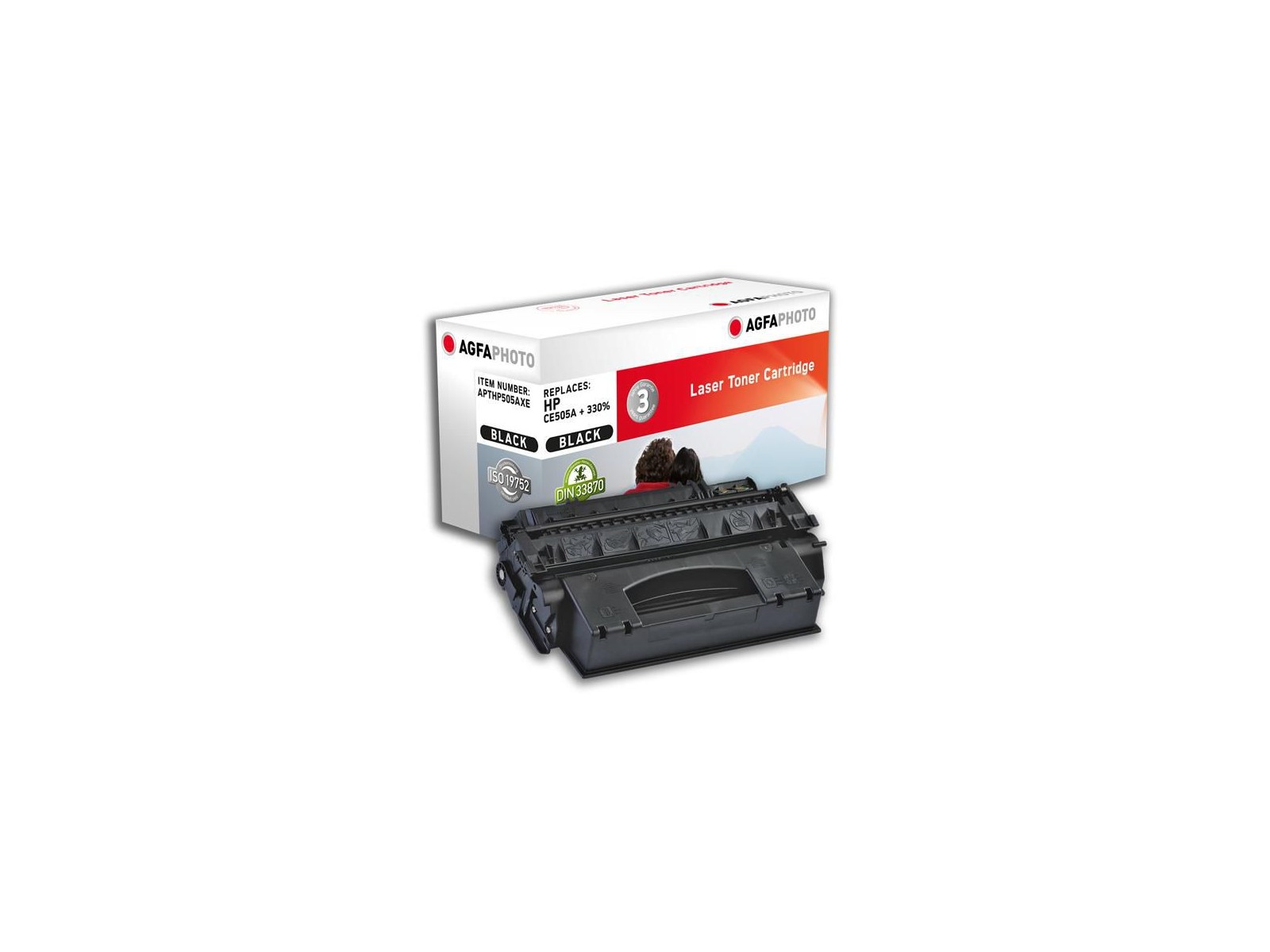 APTHP505AXE APTHP505AXE AgfaPhoto Toner Cartridge for HP LaserJet P2035, Black, 10000 pages APTHP505AXE APTHP505AXE AgfaPhoto Toner Cartridge for HP LaserJet P2035, Black, 10000 pages