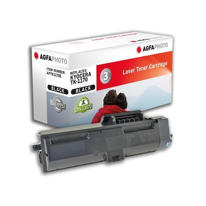 APTK1170E AgfaPhoto Toner Cartridge for Kyocera ECOSYS M2040dn, Black, 7200 pages