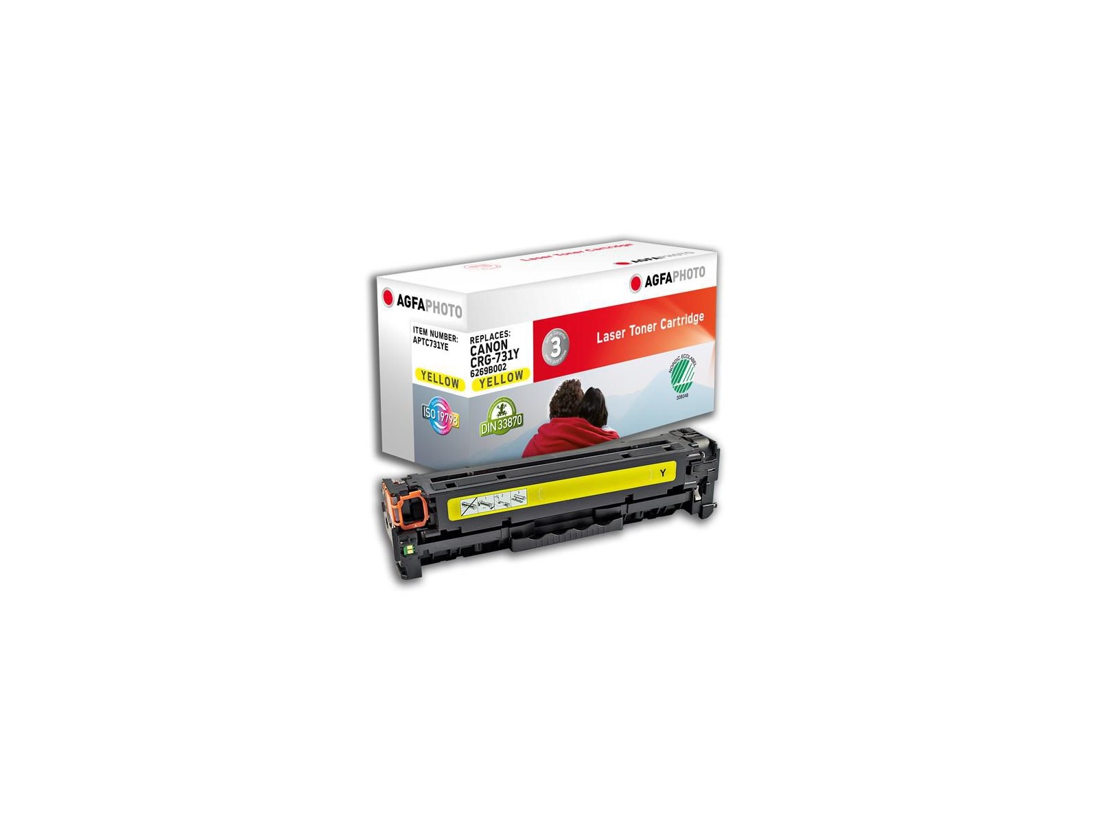 APTC731YE APTC731YE AgfaPhoto Toner Cartridge for Canon i-SENSYS LBP7100CN/7110CW, 1500 pages, Yellow APTC731YE APTC731YE AgfaPhoto Toner Cartridge for Canon i-SENSYS LBP7100CN/7110CW, 1500 pages, Yellow