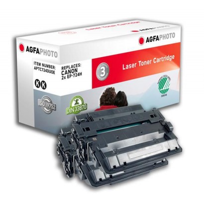APTC724DUOE APTC724DUOE AgfaPhoto Toner 2x Black
