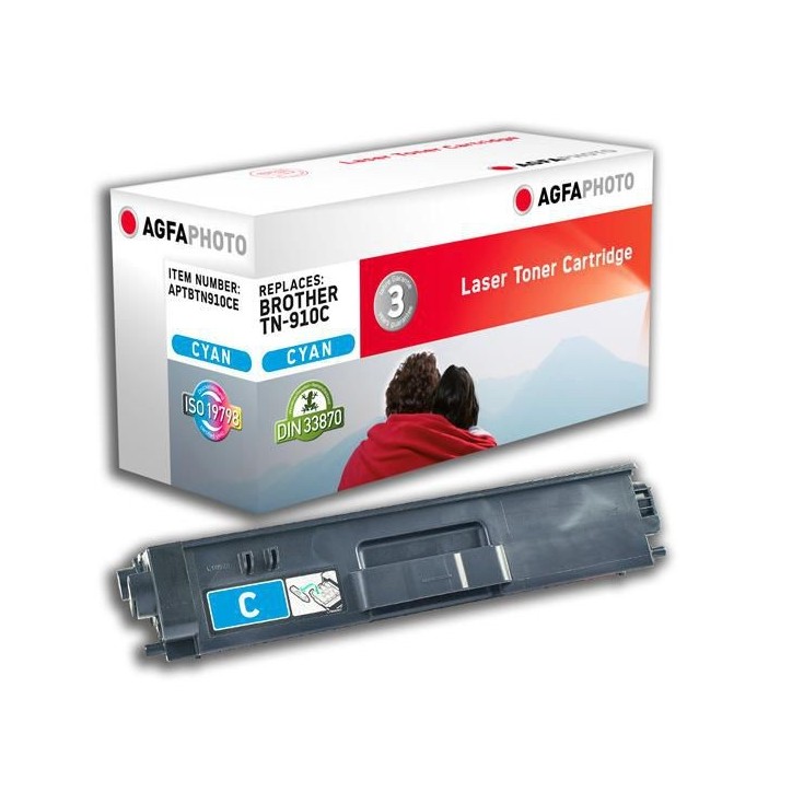 APTBTN910CE AgfaPhoto Toner Cyan