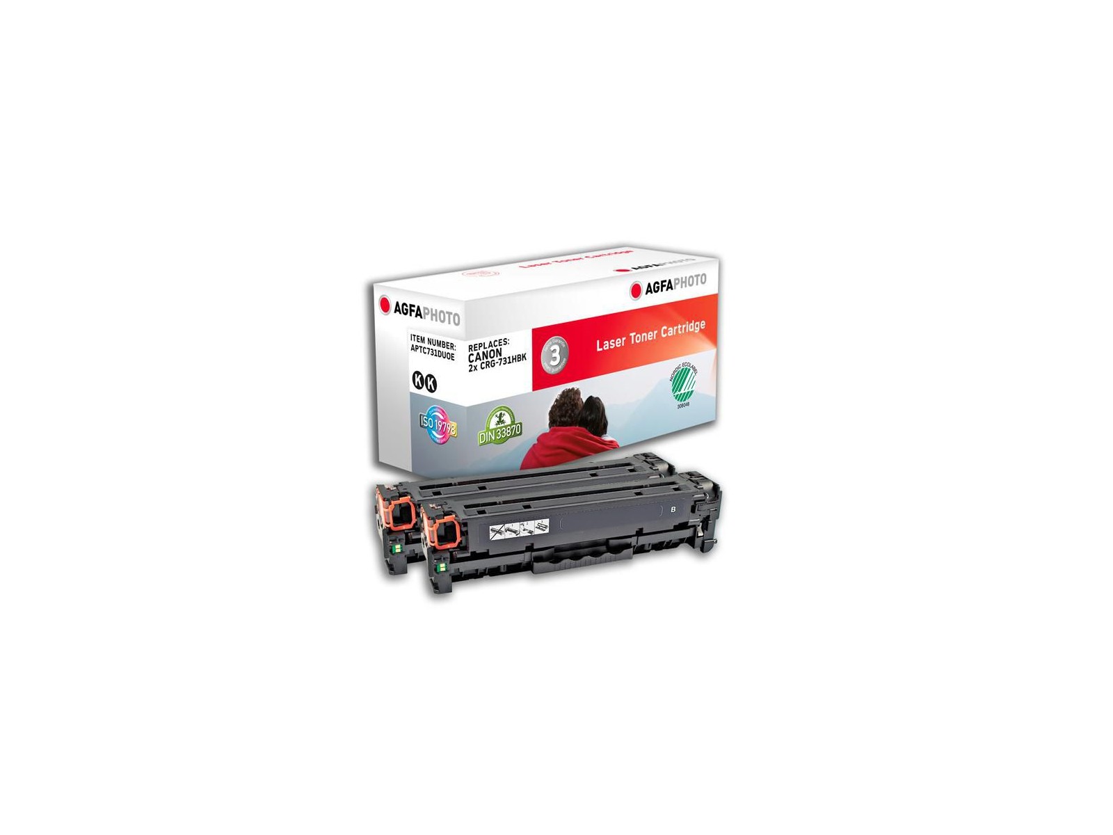 APTC731DUOE APTC731DUOE AgfaPhoto Toner 2x Black APTC731DUOE APTC731DUOE AgfaPhoto Toner 2x Black