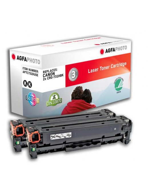 APTC731DUOE AgfaPhoto Toner 2x Black