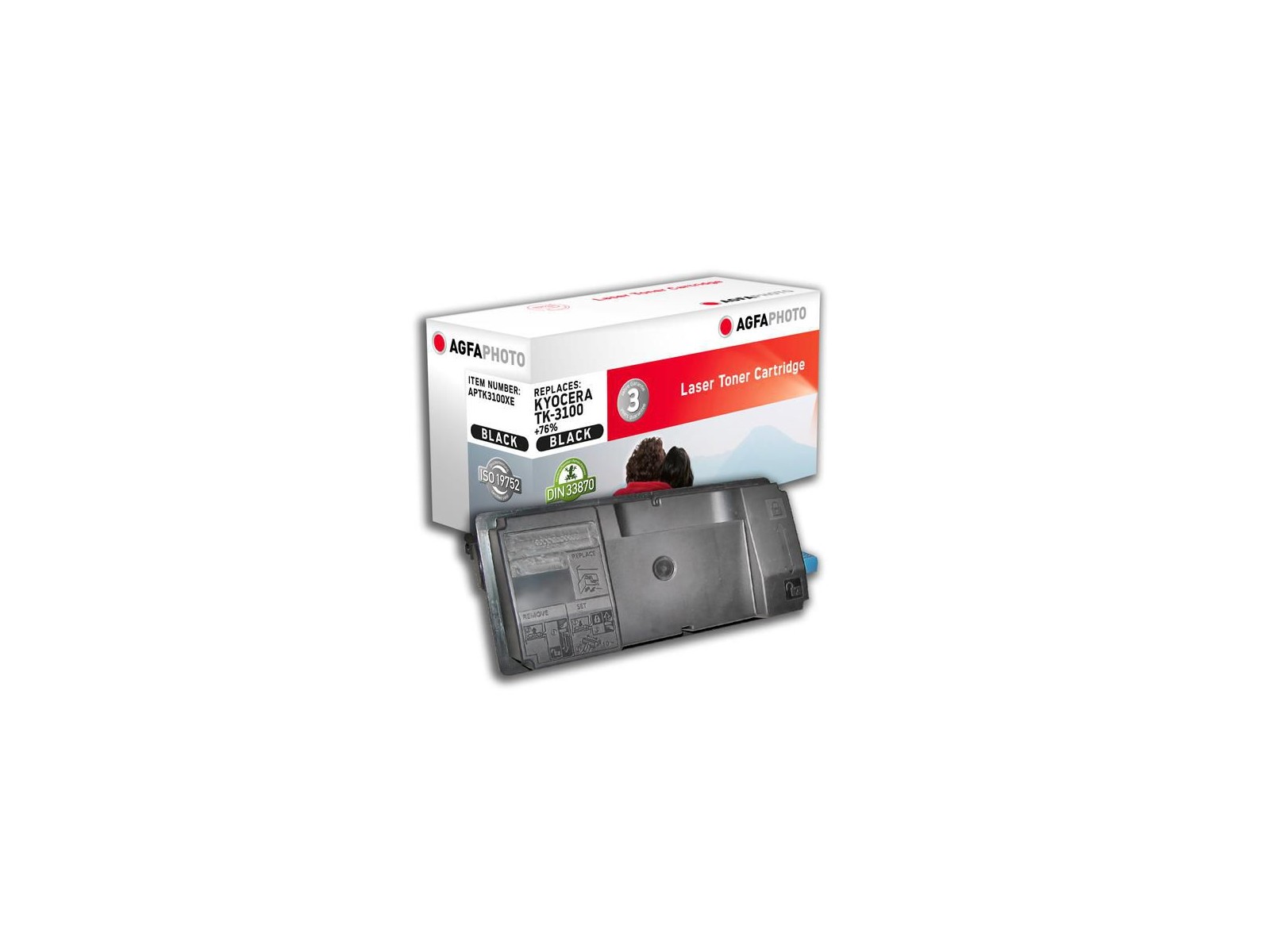 APTK3100XE APTK3100XE AgfaPhoto Toner Black APTK3100XE APTK3100XE AgfaPhoto Toner Black