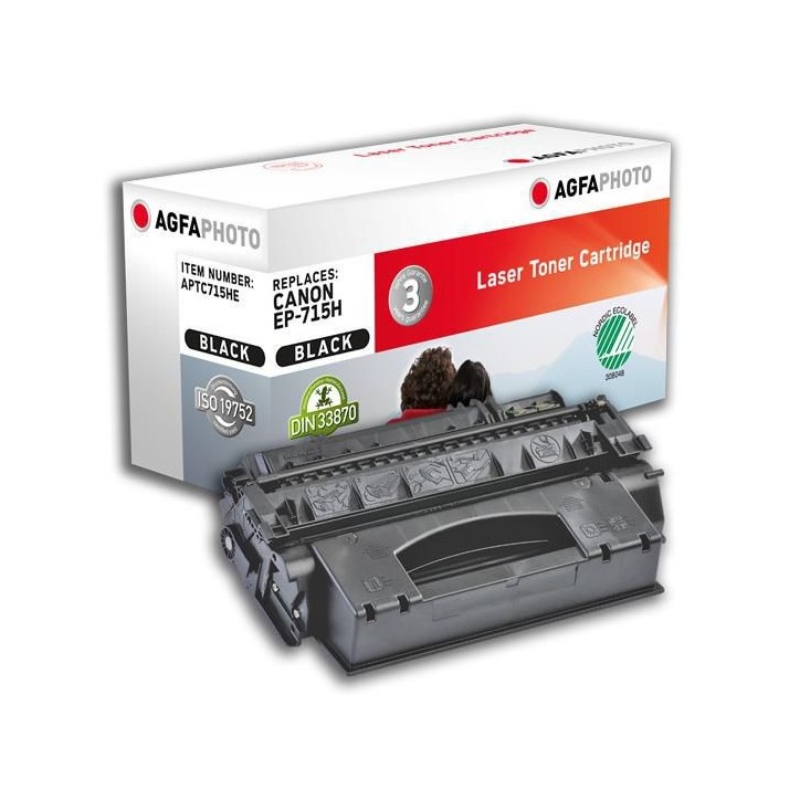 APTC715HE AgfaPhoto 7000 page yield, f/Canon, Black