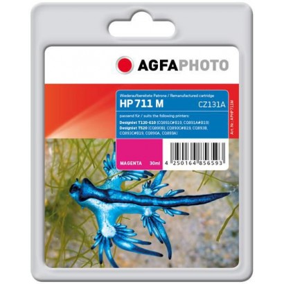 APHP711M AgfaPhoto Magenta, 30ml, HP DesignJet T120/T520