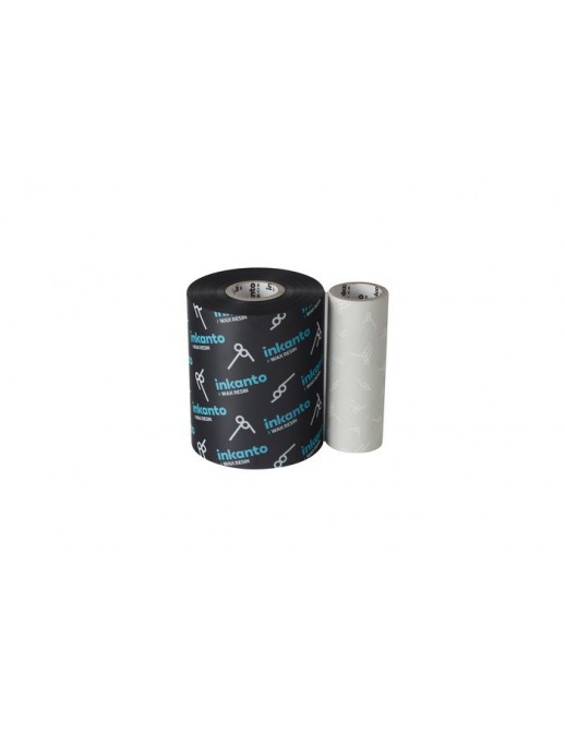 T42502IO T42502IO ARMOR Thermal Transfer Ribbon, WAX/RESIN, APR 6, Black, 80x300, Inking: Outside, 10 rolls/box