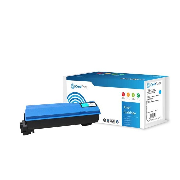 QI-KY1007C CoreParts Toner Cyan TK-560C Pages: 10.000 Kyocera FS-C5300/5350 Series TK-560C, APTK560CE, 1T02HNCEU0