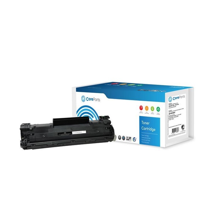 QI-HP2097 CoreParts Toner Black for CANON, Pages: 2550, suitable for CANON LBP-3250, HP Laserjet P1505, M1120, 1522 CB436X, APTH