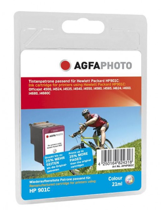 APHP901C AgfaPhoto Ink Color HP NO. 901 COLOR, CC656AE, APHP901C