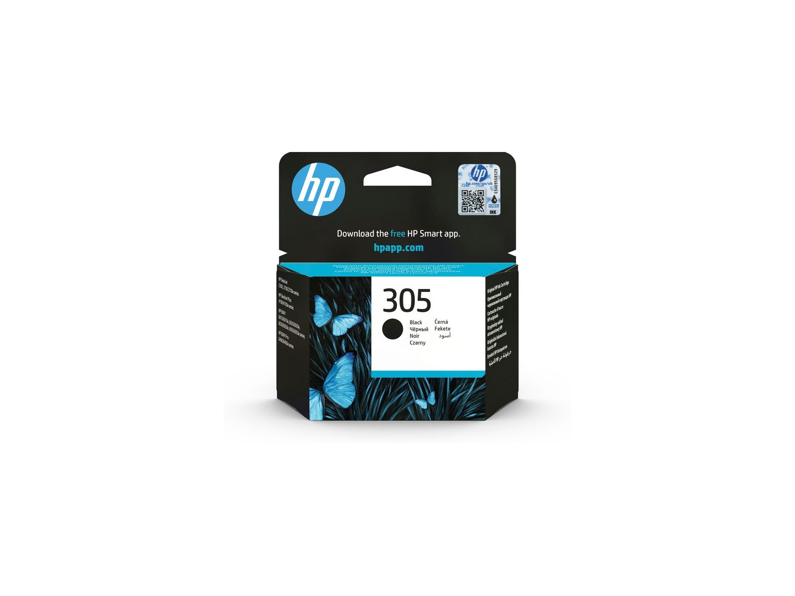 3YM61AE 3YM61AE HP 305 Black Original Ink Cartridge 3YM61AE 3YM61AE HP 305 Black Original Ink Cartridge