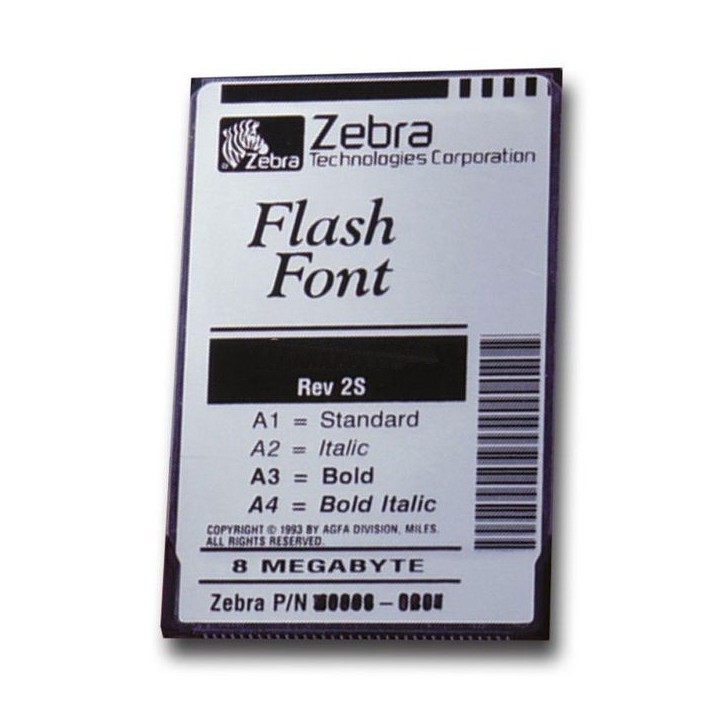 77842 Zebra Font Pack