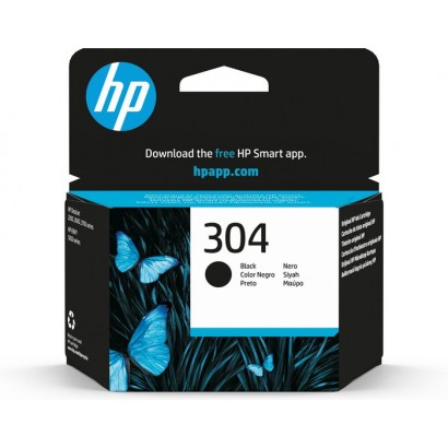 N9K06AE HP 304 Black Original Ink Cartridge