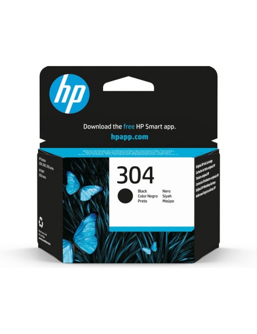 N9K06AE HP 304 Black Original Ink Cartridge