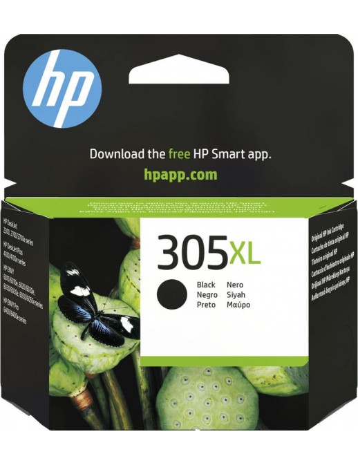 3YM62AE HP 305Xl High Yield Black Original Ink Cartridge