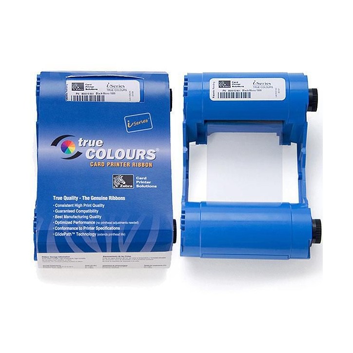 800017-248 Zebra Color Ribbon YMCKOK, Eco cartridge, 165 images, w/ 1 cleaning roller, f/ P1xxi printers 800015-948, 35-800017-2