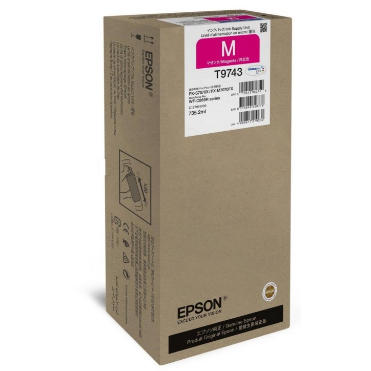 C13T97430N Epson Ink Cartridge 1 Pc(S) Original Magenta