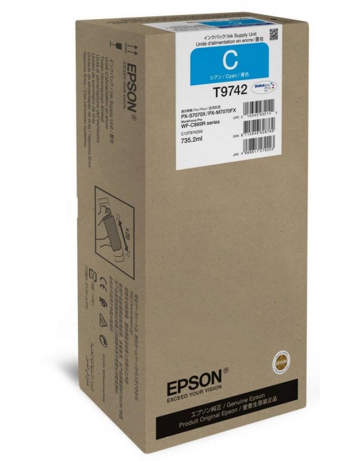 C13T97420N C13T97420N Epson Ink Cartridge 1 Pc(S) Original Cyan