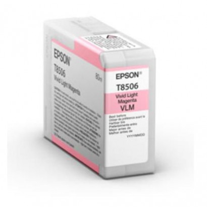 C13T85060N C13T85060N Epson Ink Cartridge 1 Pc(S) Original Vivid Light Magenta