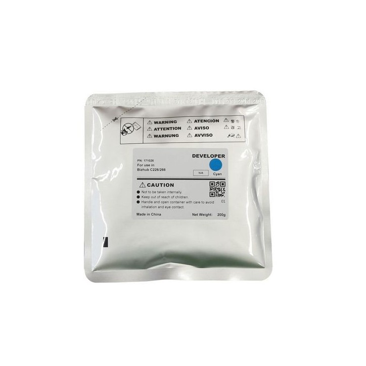 MSP171026 CoreParts Cyan Developer 87K KONICA MINOLTA Bizhub C226/266