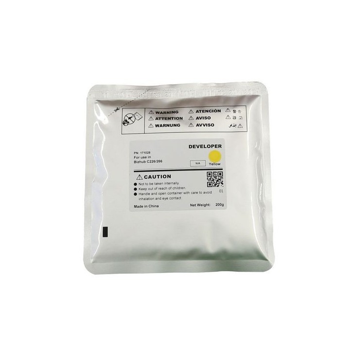 MSP171028 CoreParts Yellow Developer 87K KONICA MINOLTA Bizhub C226/266