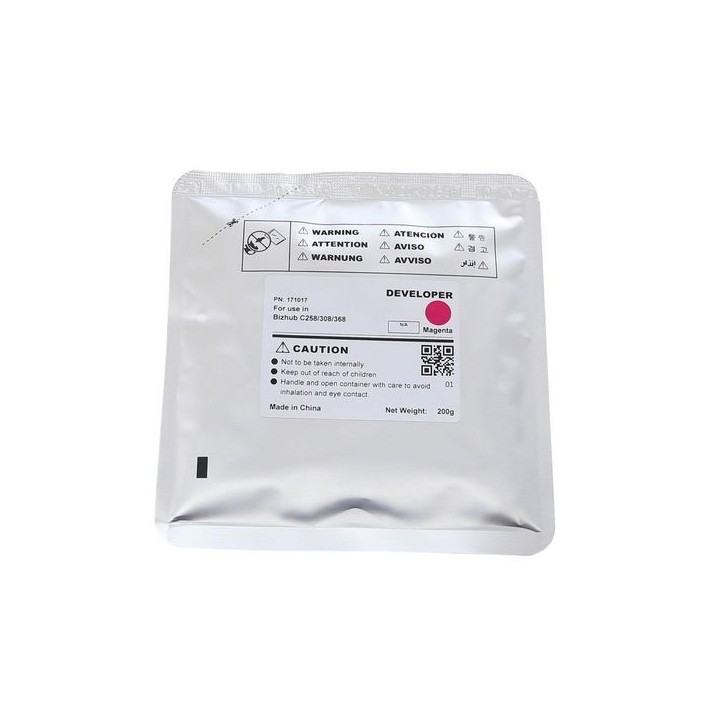 MSP171017 CoreParts Magenta Developer 600K KONICA MINOLTA Bizhub C258/308/368brBizhub C458/558/658