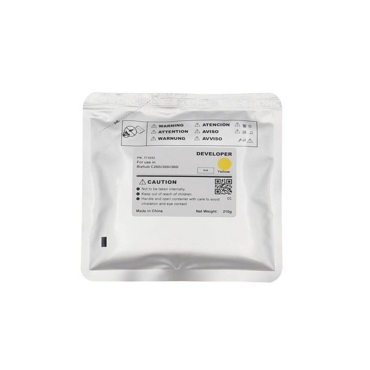 MSP171032 CoreParts Yellow Developer 1000K KONICA MINOLTA Bizhub C250i/300i/360ibrBizhub C450i/550i/650i